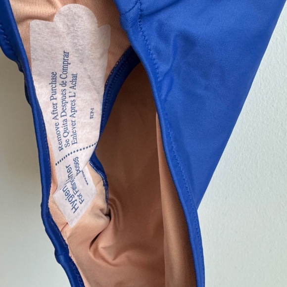 🏷️NWT J.Crew Heritage balconette underwire one-piece swimsuit Harbor Blue SZ 8 - Picture 5 of 6